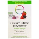 Rainbow Light, Calcium Citrate, Berry Wellness, Gummies, 30 Packets, 2 Gummies Each