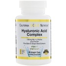 California Gold Nutrition, Hyaluronic Acid, with L-Proline + French Pine Bark & Grape Seed Extracts, 100 mg, 60 Veggie Caps