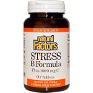 Natural Factors, Stress B Formula, Plus 1000 mg C, 90 Tablets