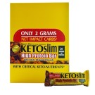 Nature's Plus, Ketoslim, High Protein Bar, Chocolate Almond Crunch, 12 Bars, 2.1 oz (60 g) Each