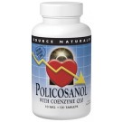 Source Naturals, Policosanol, with Coenzyme Q10, 10 mg, 120 Tablets