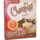 HealthSmart Foods, Inc., ChocoRite Cookies n Cream Bars, 5 protein bars, 5.6 oz (32 g) Each