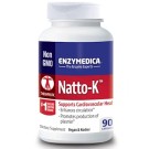 Enzymedica, Natto-K, Cardiovascular, 90 Capsules