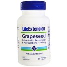 Life Extension, Grapeseed Extract, with Resveratrol & Pterostilbene, 100 mg, 60 Veggie Caps