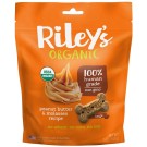 Riley?s Organics, Dog Treats, Large Bone, Peanut Butter & Molasses Recipe, 5 oz (142 g)