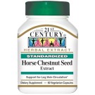 21st Century, Horse Chestnut Seed Extract, Standardized, 60 Veggie Caps