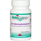 Nutricology, B12 Adenosylcobalamin, 60 Veggie Lozenges