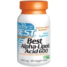 Doctor's Best, Best Alpha-Lipoic Acid, 600 mg, 180 Veggie Caps