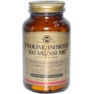 Solgar, Choline/Inositol, 500mg/500 mg, 100 Vegetable Capsules