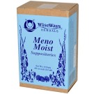 WiseWays Herbals, LLC, Meno Moist Suppositories, 12 Pack, 4.5 oz (2.5 ml) Each