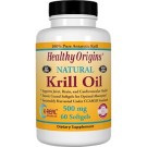 Healthy Origins, Krill Oil, Natural Vanilla Flavor, 500 mg, 60 Softgels