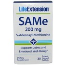 Life Extension, SAMe (S-Adenosyl-L-Methionine), 200 mg, 30 Enteric Coated Tablets