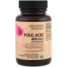 FutureBiotics, Folic Acid From Lemon Peel, 800 mcg, 120 Organic Veggie Tabs
