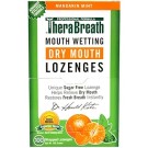 TheraBreath, Mouth Wetting Fresh Breath Lozenges, Mandarin Mint, 100 Wrapped Lozenges, 165 g