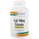 Solaray, Cal-Mag Citrate, 400 IU Vitamin D, 360 Vegetarian Capsules