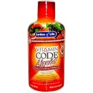 Garden of Life, Vitamin Code Liquid, Multivitamin Formula, Fruit Punch Flavor, 30 fl oz (900 ml)