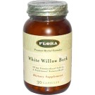 Flora, White Willow Bark, 30 Capsules