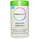 Rainbow Light, Magnesium Calcium+, Food-Based Formula, 180 Tablets
