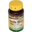 Mason Naturals, Garlic Oil 1000, 100 Softgels