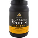 Dr. Axe / Ancient Nutrition, Bone Broth Protein, Turmeric, 32.4 oz (920 g)