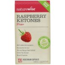 NatureWise, Raspberry Ketones Plus, 120 Vegetarian Capsules