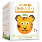 Coromega, Kids, Omega-3, Tropical Orange + Vitamin D, 30 Single Serving Packets (2.5 g)