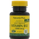 Nature's Plus, Vitamin B-12, 2000 mcg, 60 Tablets