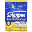 Salonpas, Arthritis Pain Patch, Minty Scent, 5 Patches - 7cm x 10cm