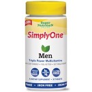 Super Nutrition, SimplyOne, Men, Triple Power Multivitamins, Iron Free, 30 Tablets