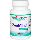 Nutricology, ZenMind, 60 Veggie Caps
