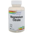 Solaray, Magnesium Citrate, 400 mg, 180 VegCaps