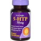 Natrol, 5-HTP, 50 mg, 60 Capsules
