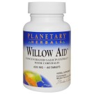 Planetary Herbals, Willow Aid, 635 mg, 60 Tablets