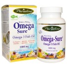 Paradise Herbs, Mes Vita, Omega-3 Fish oil, 1000 mg, 60 Gelatin Free Liquid Vgels