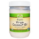Now Foods, Real Food, Organic Virgin Coconut Oil, 20 fl oz (591 ml)