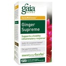 Gaia Herbs, DailyWellness, Ginger Supreme, 60 Vegetarian Liquid Phyto-Caps