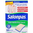 Salonpas, Pain Relieving Patch, 60 Patches, 2.83x1.81