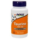 Now Foods, Taurine, 500 mg, 100 Capsules