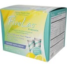Global Health Trax, FiveLac Probiotic, Lemon Flavor, 60 Packets, .053 oz (1.5 g) Each