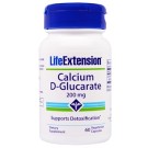 Life Extension, Calcium D-Glucarate, 200 mg, 60 Veggie Caps