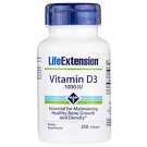 Life Extension, Vitamin D3, 1000 IU, 250 Softgels