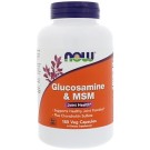 Now Foods, Glucosamine & MSM, 180 Veg Capsules