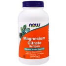 Now Foods, Magnesium Citrate, 180 Softgels
