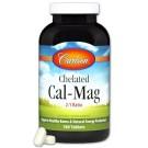 Carlson Labs, Chelated Cal-Mag, 180 Tablets