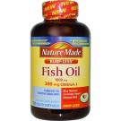Nature Made, Fish Oil, Omega-3, 1000 mg, 150 Liquid Softgels