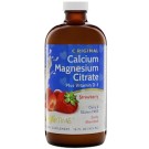Life Time, Calcium Magnesium Citrate, Natural Strawberry Flavor, 16 fl oz (473 ml)
