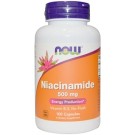 Now Foods, Niacinamide, 500 mg, 100 Capsules