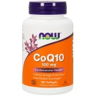 Now Foods, CoQ10, With Vitamin E, 100 mg, 150 Softgels