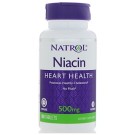 Natrol, Niacin, Time Release, 500 mg, 100 Tablets