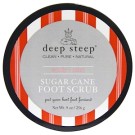 Deep Steep, Sugar Cane Foot Scrub, Candy - Mint, 9 oz (256 g)